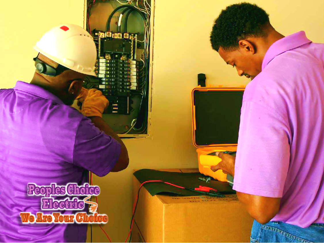 #1 ELECTRICIANS IN HOUSTON ELECTRICAL CONTRACTORS NEAR ME PEOPLES CHOICE ELECTRIC (832) 216-5215