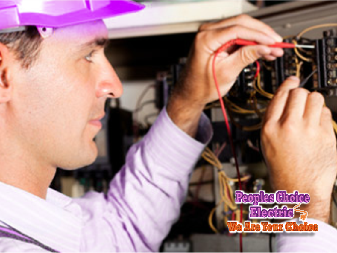NUMBER ONE ELECTRICIANS IN HOUSTON ELECTRICAL CONTRACTOR NEAR ME PEOPLES CHOICE ELECTRIC (832) 216-5215
