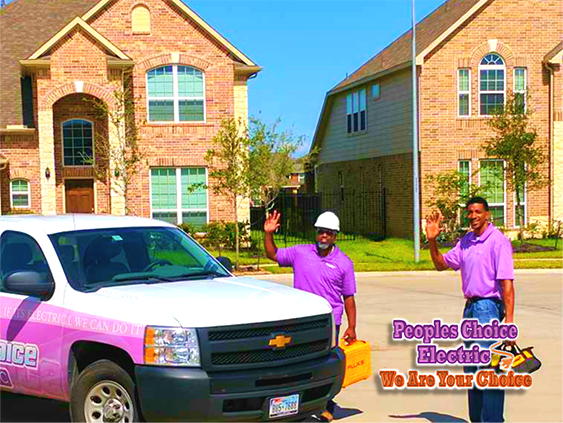HOUSTON ELECTRICIANS NEAR ME ELECTRICAL CONTRACTORS PEOPLES CHOICE ELECTRIC (832) 216-5215